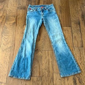 Tilt brand flare jeans medium/light wash Size 5 Long